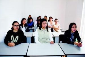 Students in classroom